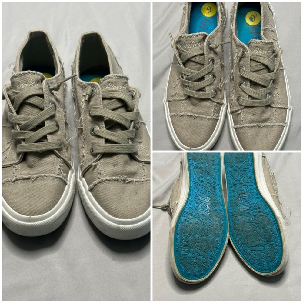 Blowfish Tan Canvas Sneakers